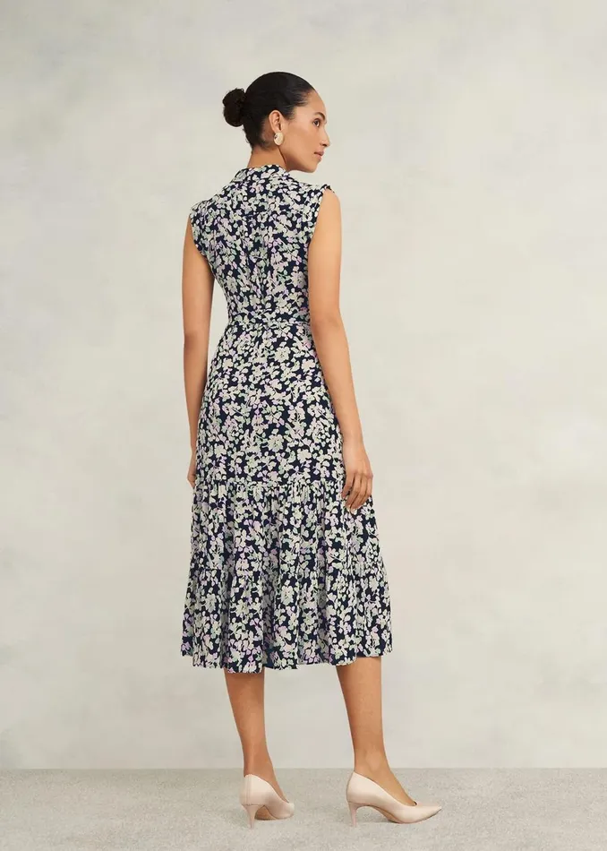 Women Dresses and Jumpsuits Hobbs Esme Dress Navy Multi