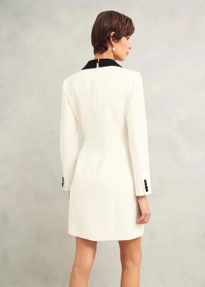 Women Dresses and Jumpsuits Hobbs Exbury Dress Ivory Black