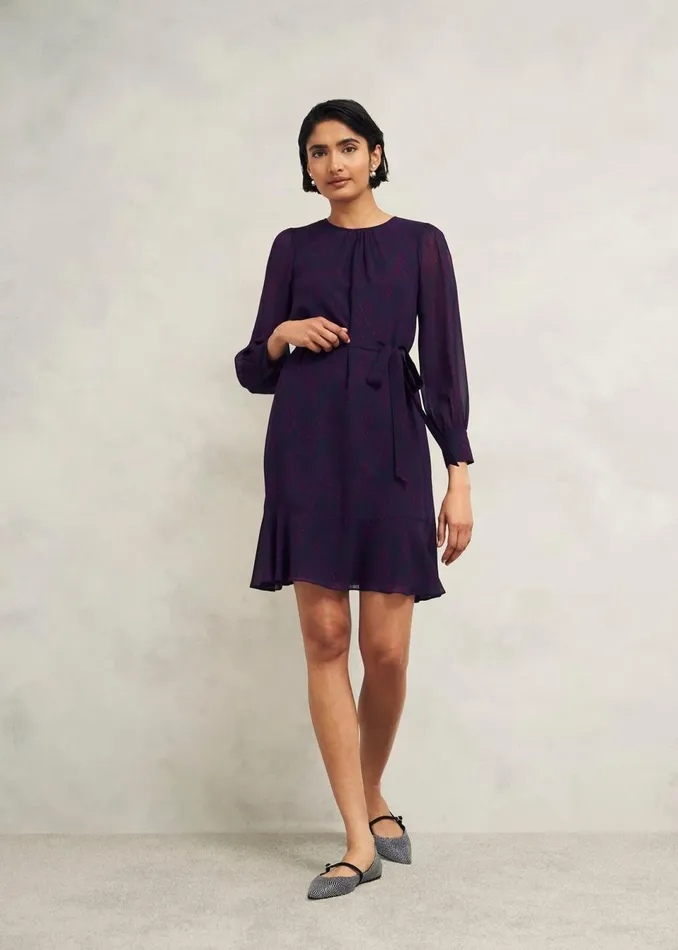 Women Dresses and Jumpsuits Hobbs Frances Dress Plum Multi