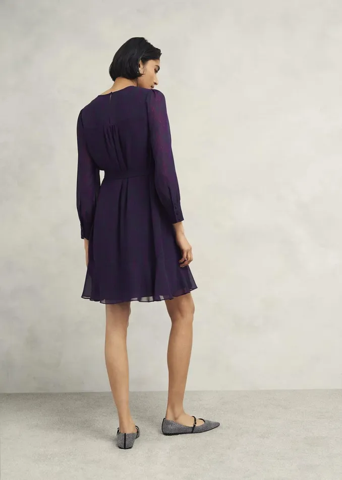 Women Dresses and Jumpsuits Hobbs Frances Dress Plum Multi