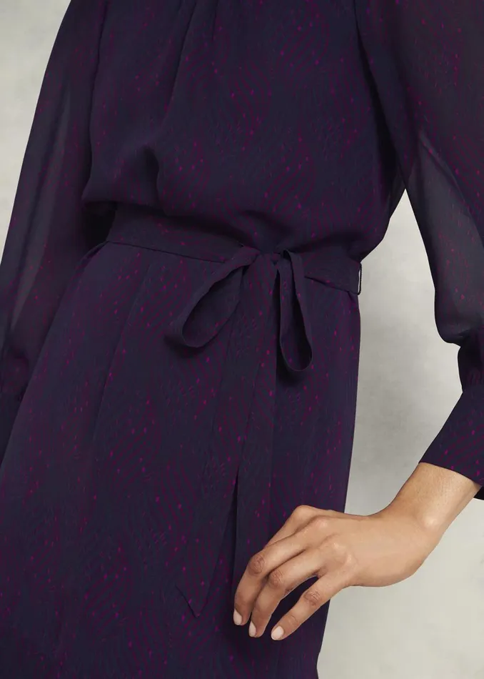 Women Dresses and Jumpsuits Hobbs Frances Dress Plum Multi