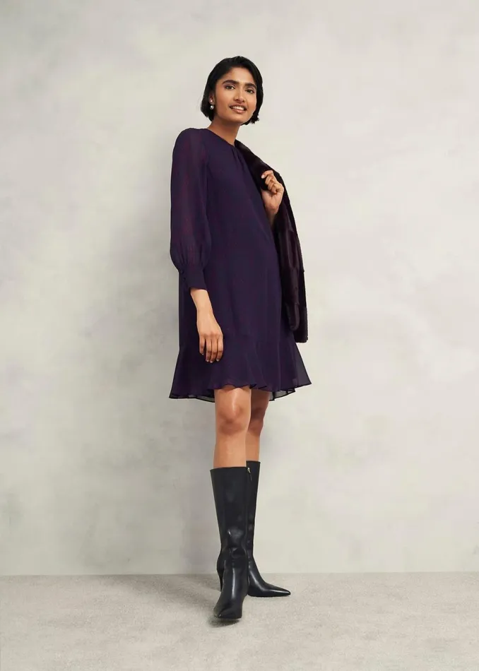 Women Dresses and Jumpsuits Hobbs Frances Dress Plum Multi