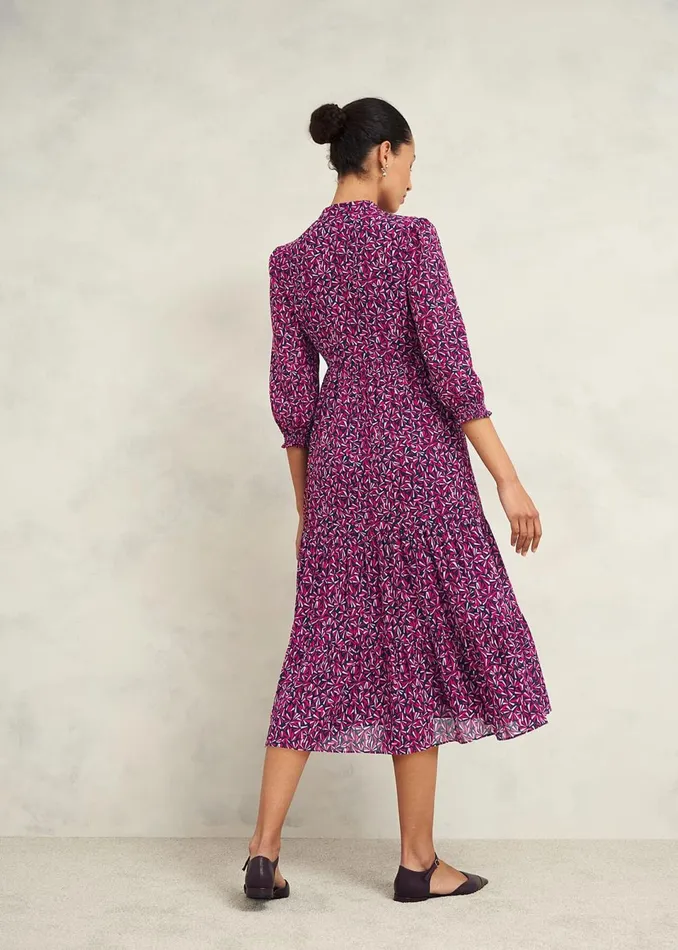 Women Dresses and Jumpsuits Hobbs Freda Dress Navy Multi