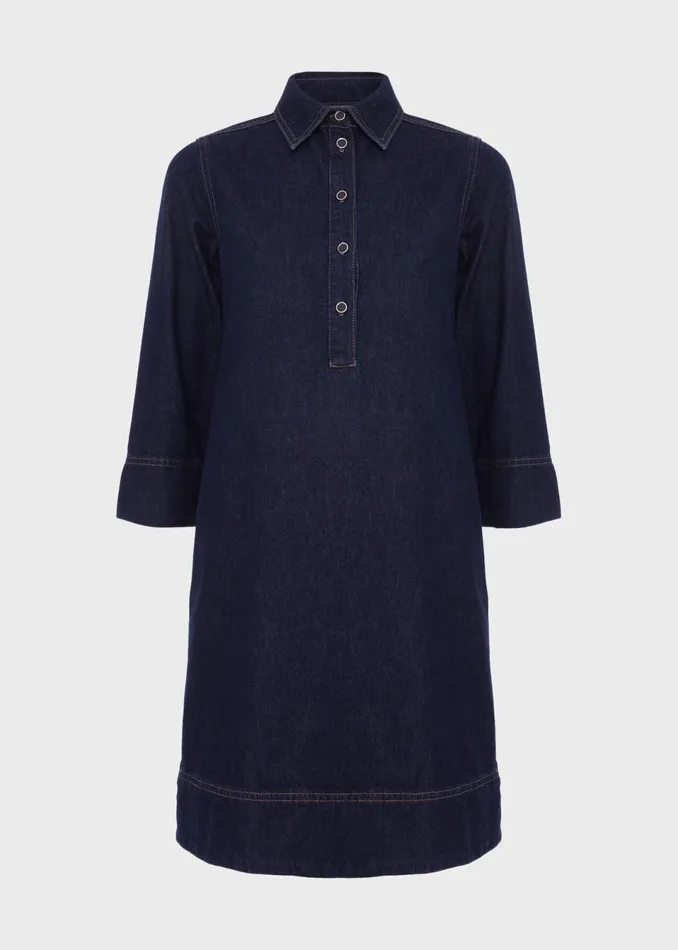 Women Dresses and Jumpsuits Hobbs Josie Dress Indigo