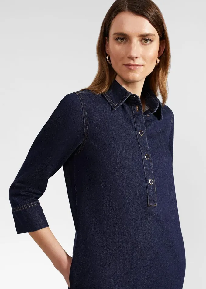 Women Dresses and Jumpsuits Hobbs Josie Dress Indigo