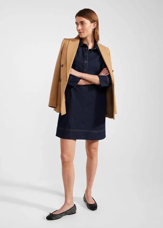 Women Dresses and Jumpsuits Hobbs Josie Dress Indigo