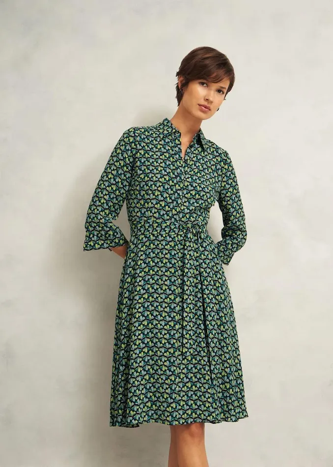 Women Dresses and Jumpsuits Hobbs Petite Alex Dress Green Multi
