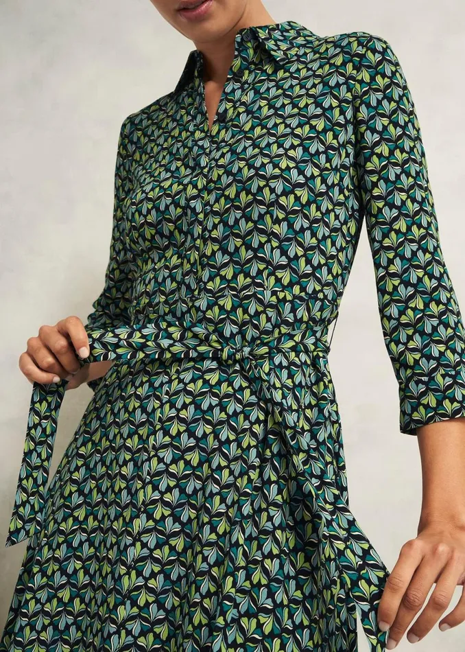 Women Dresses and Jumpsuits Hobbs Petite Alex Dress Green Multi