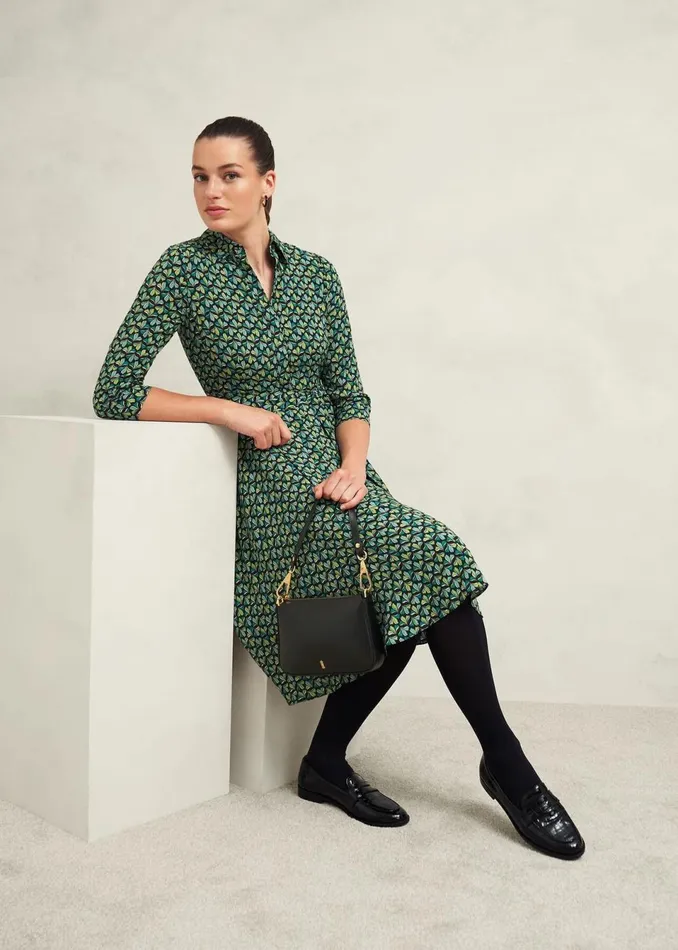 Women Dresses and Jumpsuits Hobbs Petite Alex Dress Green Multi