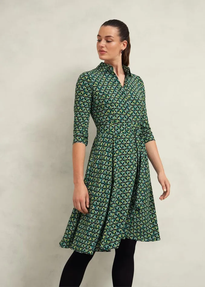 Women Dresses and Jumpsuits Hobbs Petite Alex Dress Green Multi