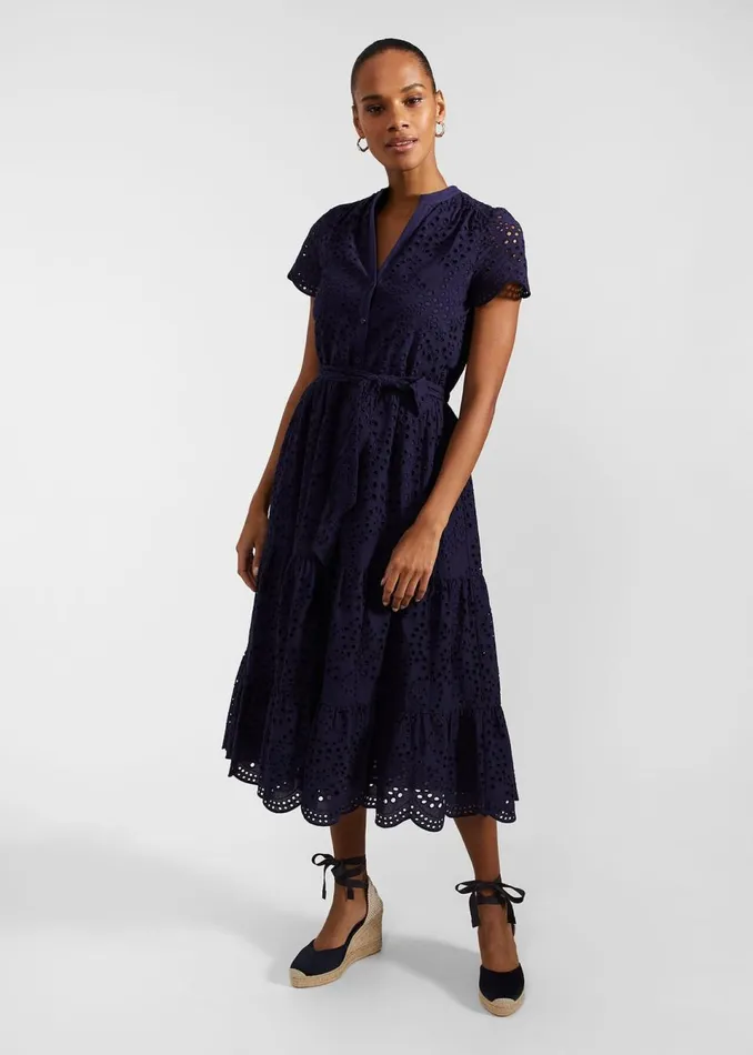 Women Dresses and Jumpsuits Hobbs Petite Rhianne Dress True Navy
