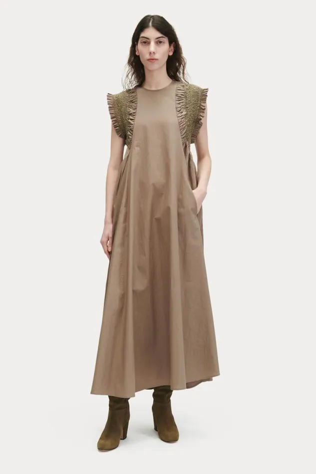 Women Dresses Rachel Comey Adira Dress Taupe