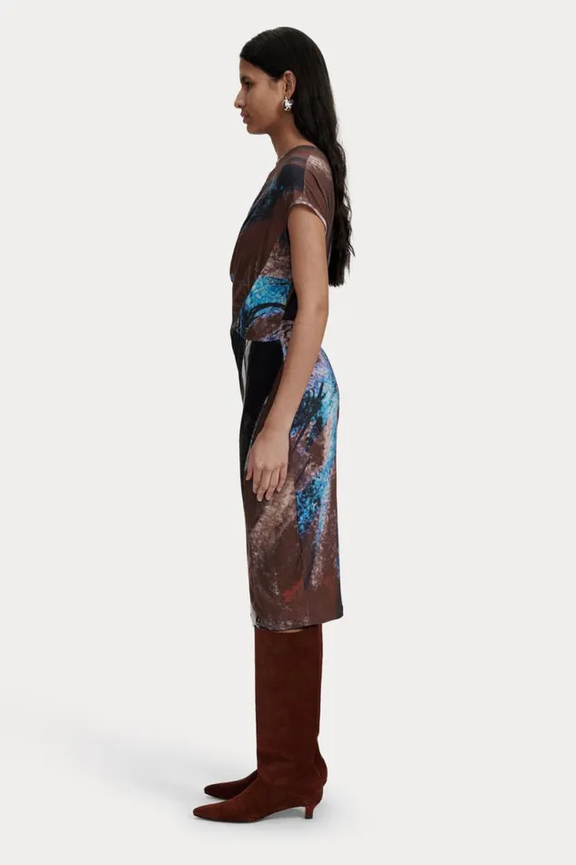 Women Dresses Rachel Comey Caskey Dress Brown Women Dresses Rachel Comey Caskey Dress Brown