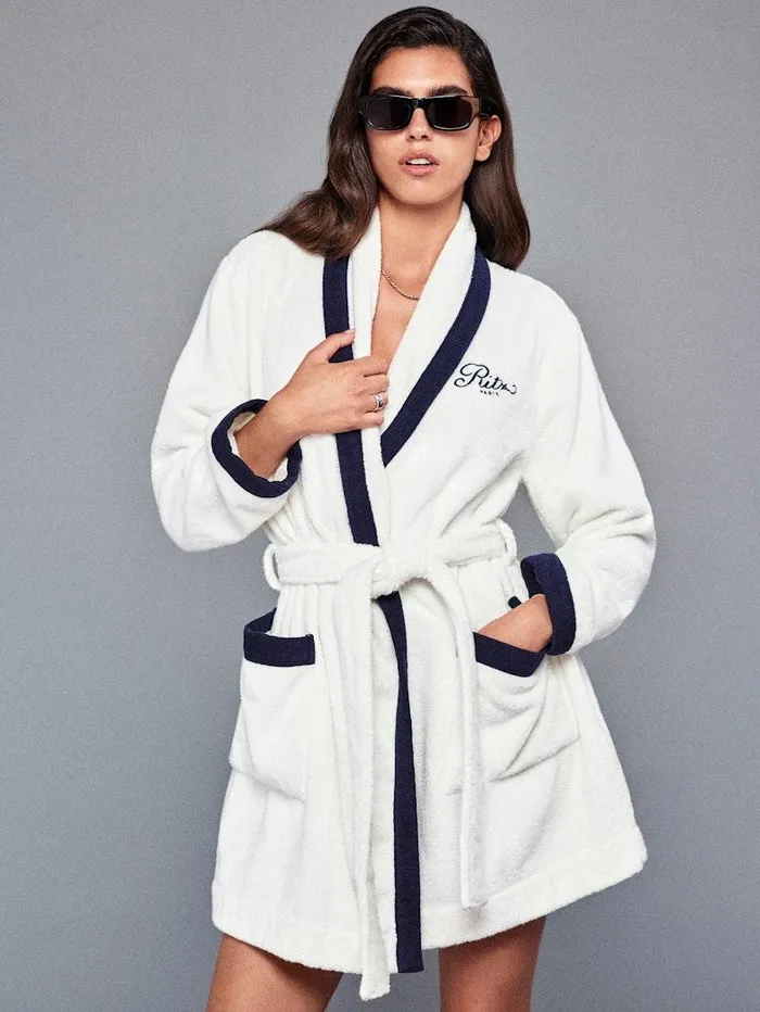 Women FRAME FRAME X Ritz Paris Ritz Terry Bathrobe Women FRAME FRAME X Ritz Paris Ritz Terry Bathrobe