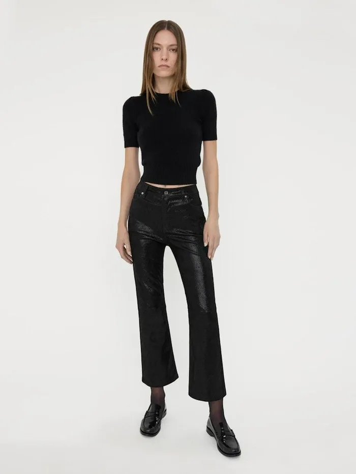 Women FRAME Leather and Suede Suede Le Crop Mini Boot Women FRAME Leather and Suede Suede Le Crop Mini Boot