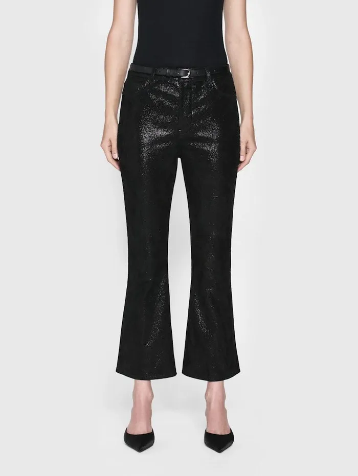 Women FRAME Leather and Suede Suede Le Crop Mini Boot Women FRAME Leather and Suede Suede Le Crop Mini Boot