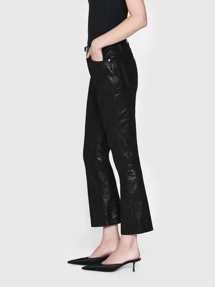 Women FRAME Leather and Suede Suede Le Crop Mini Boot Women FRAME Leather and Suede Suede Le Crop Mini Boot