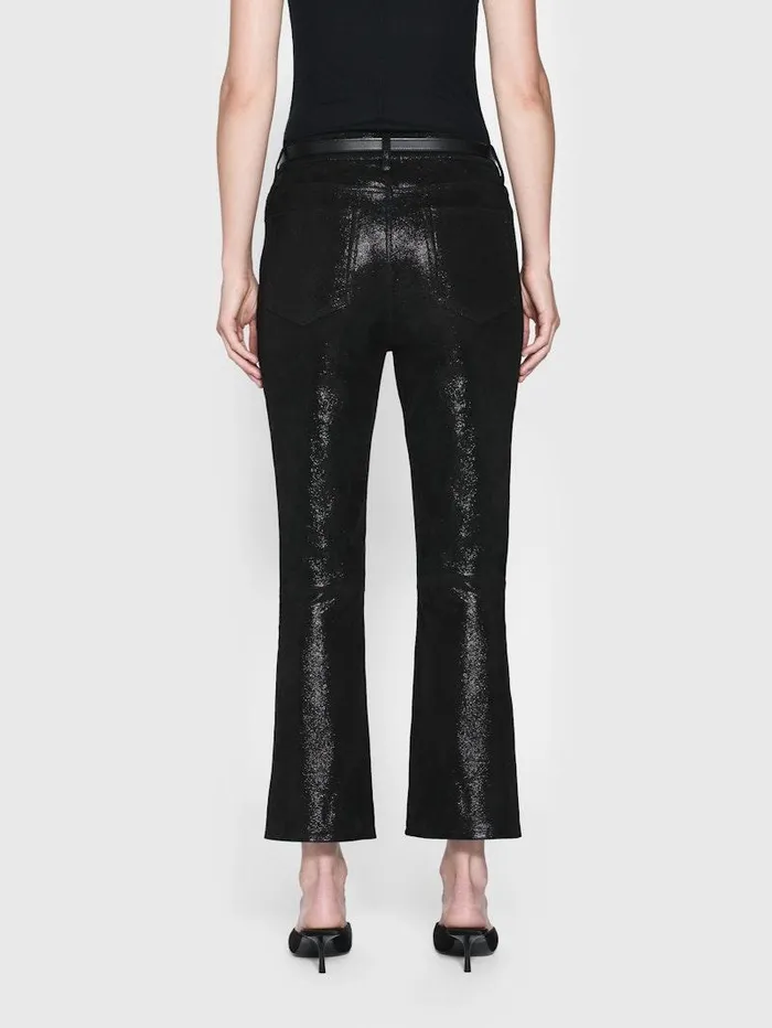 Women FRAME Leather and Suede Suede Le Crop Mini Boot Women FRAME Leather and Suede Suede Le Crop Mini Boot