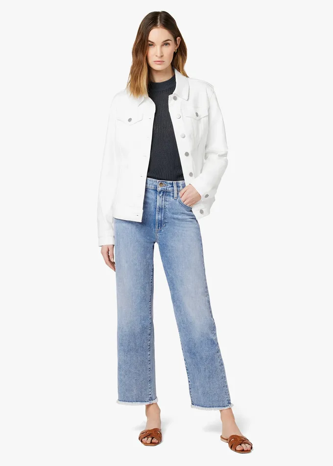 Women Jackets Outerwear Joe8217s Jeans THE RELAXED JACKET White Women Jackets Outerwear Joe8217s Jeans THE RELAXED JACKET White
