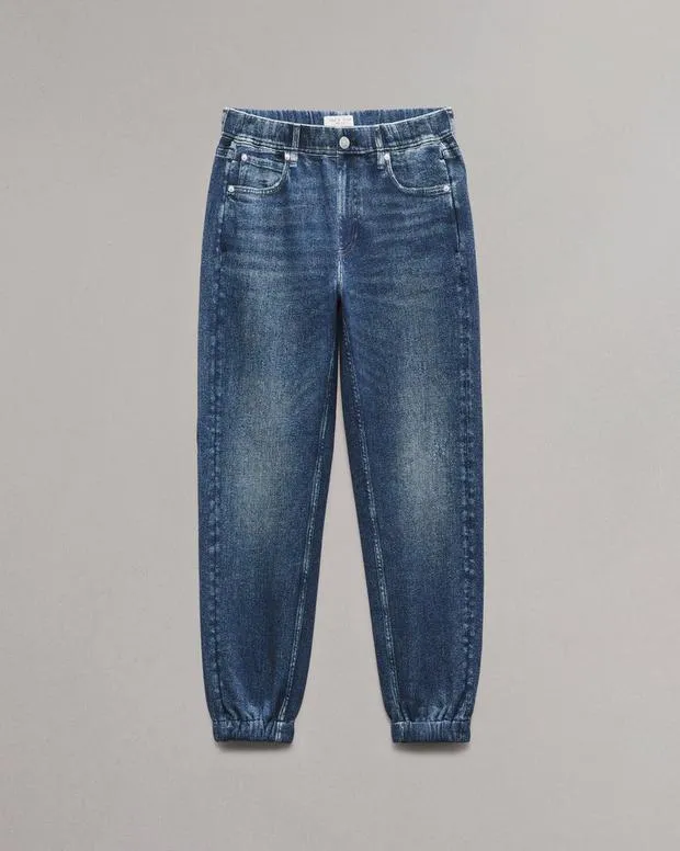 Women Jeans Rag and Bone Miramar Fleece Jogger Pant Cotton Fleece Grove