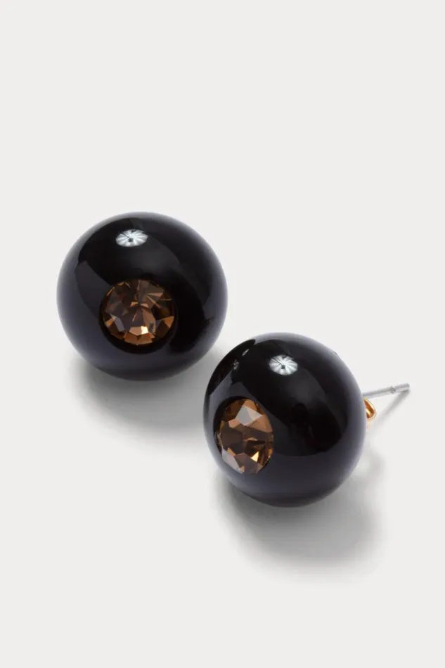 Women Jewelry Rachel Comey Studded Goble Earring Black Women Jewelry Rachel Comey Studded Goble Earring Black