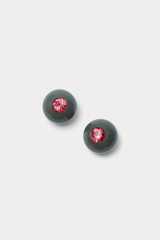 Women Jewelry Rachel Comey Studded Goble Earring Black Women Jewelry Rachel Comey Studded Goble Earring Black