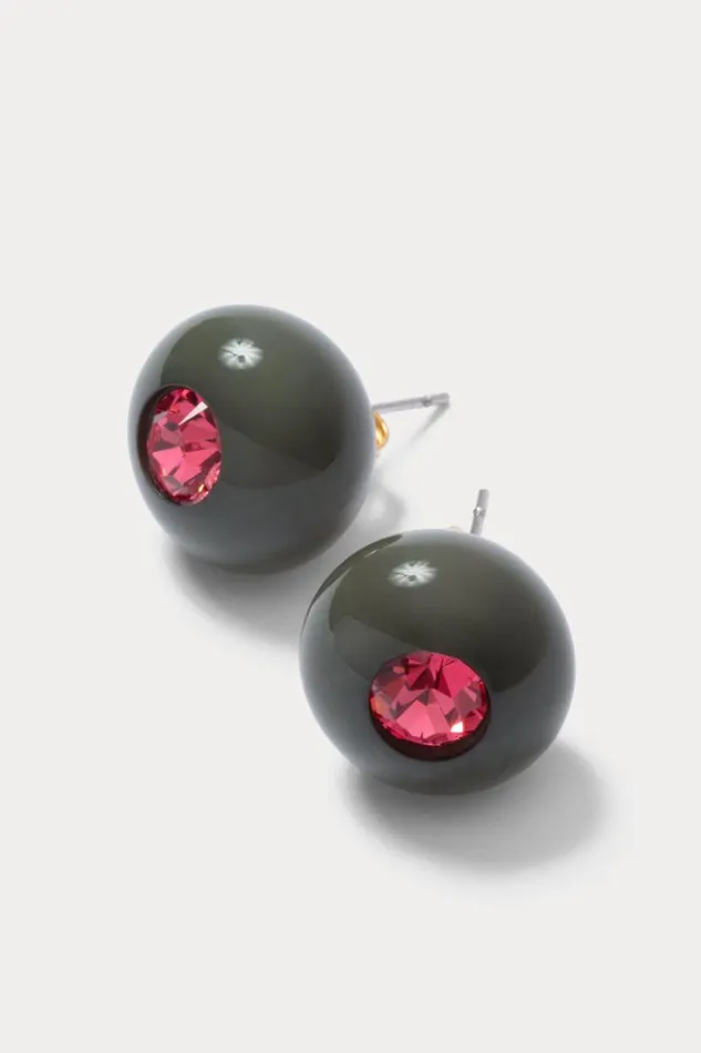 Women Jewelry Rachel Comey Studded Goble Earring Black Women Jewelry Rachel Comey Studded Goble Earring Black