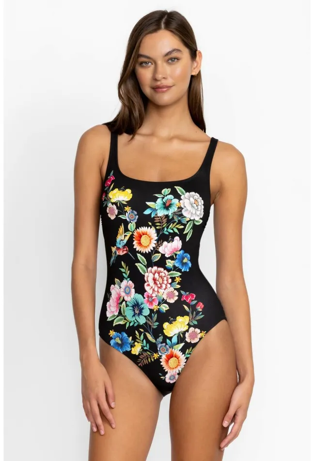 Women Johnny Was Swim and Resort Evening Palace Tank One Piece Evening