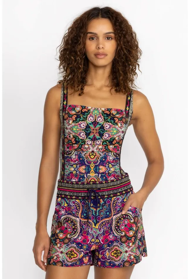 Women Johnny Was Swim and Resort Hannah High Waist Board Shorts Hannah