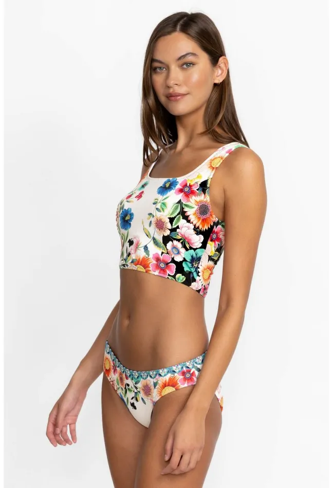 Women Johnny Was Swim and Resort Mirror Palace Hipster Bottom Mirror