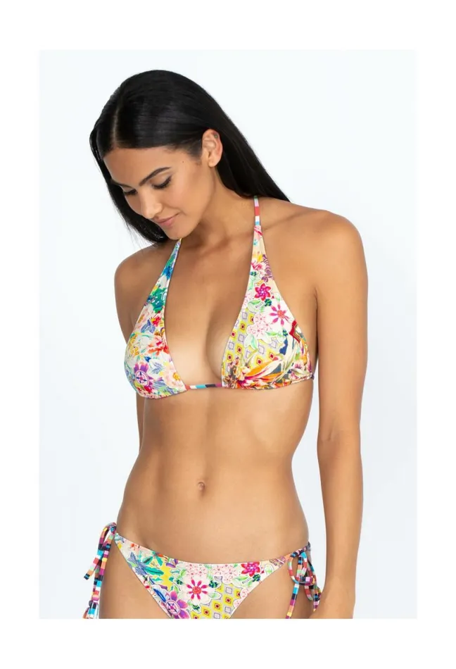 Women Johnny Was TwoPieces Locita String Bikini Top Locita