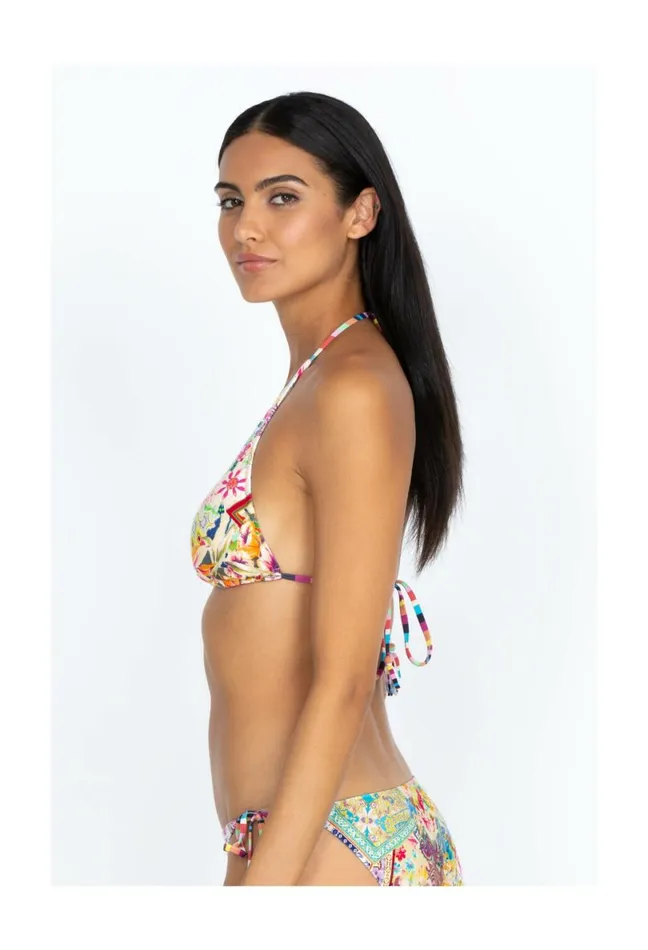 Women Johnny Was TwoPieces Locita String Bikini Top Locita