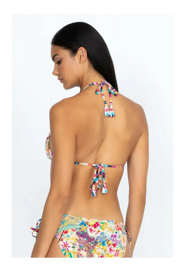 Women Johnny Was TwoPieces Locita String Bikini Top Locita