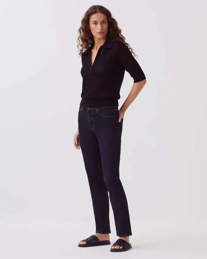 Women Lili 8211 Slim Jeans Rinse Comptoir Des Cotonniers Jeans