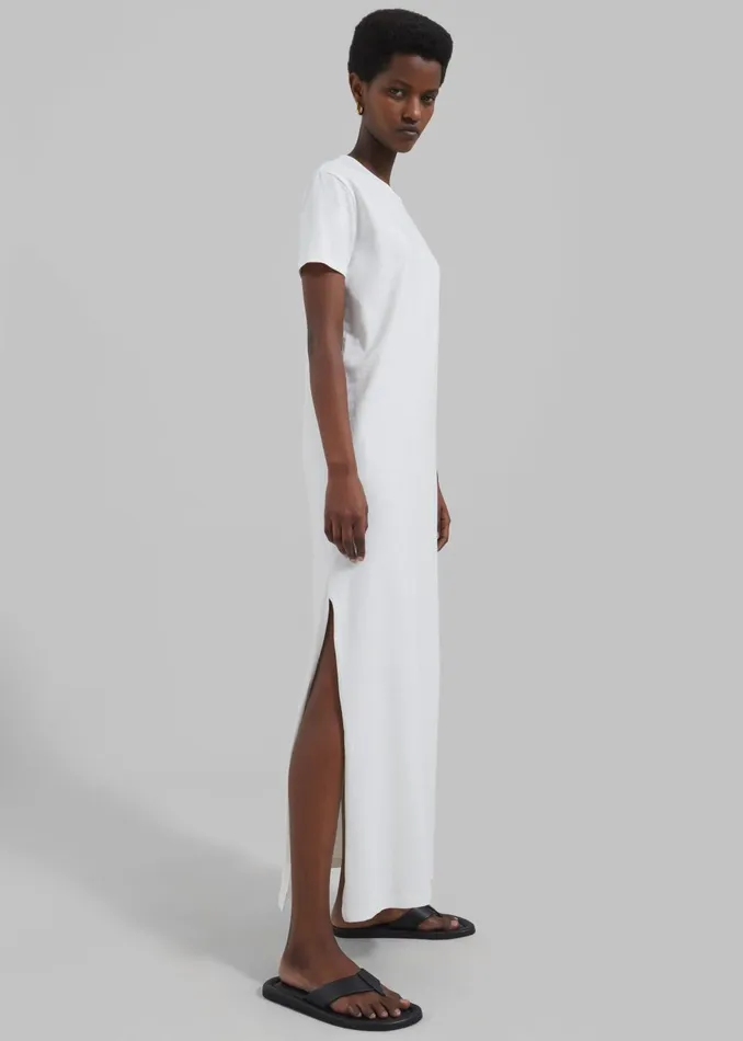 Women Maya TShirt Dress 8211 White The Frankie Shop Dresses