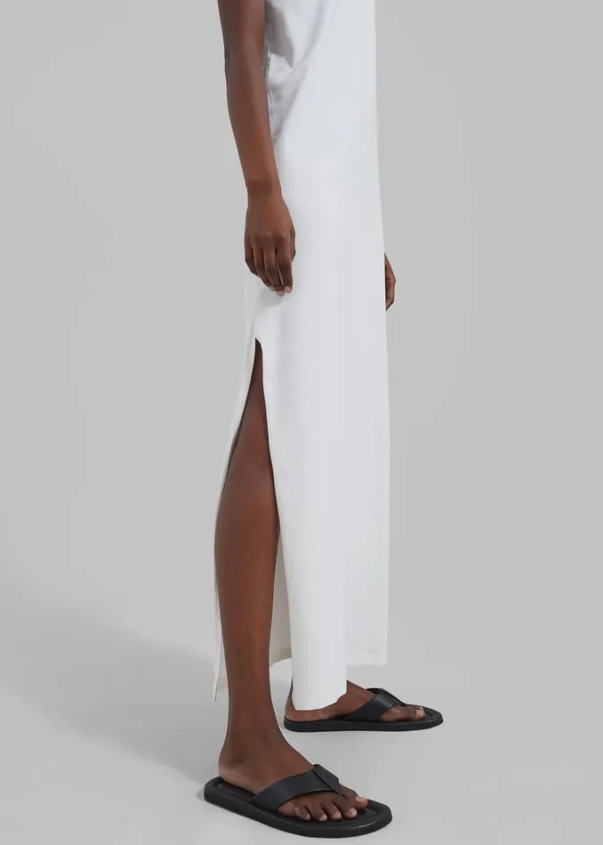 Women Maya TShirt Dress 8211 White The Frankie Shop Dresses