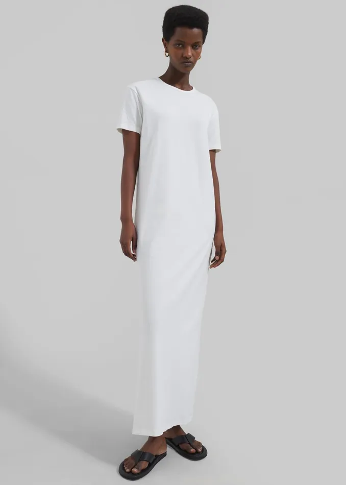 Women Maya TShirt Dress 8211 White The Frankie Shop Dresses