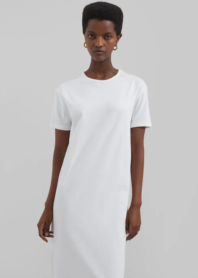 Women Maya TShirt Dress 8211 White The Frankie Shop Dresses