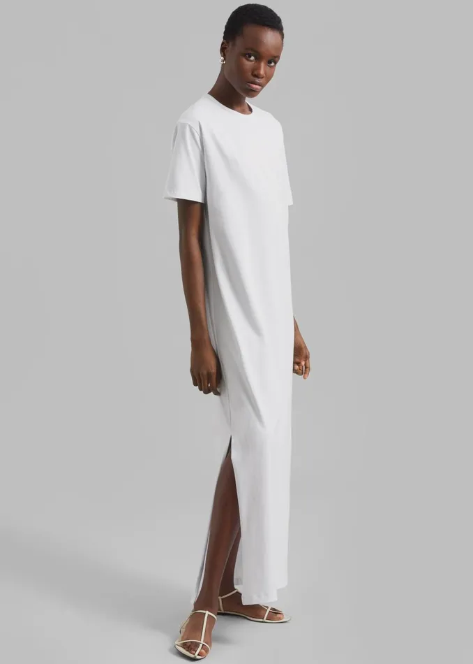 Women Maya TShirt Dress 8211 White The Frankie Shop Dresses