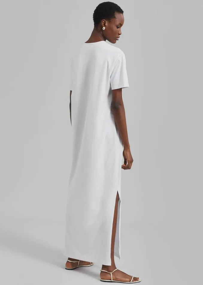 Women Maya TShirt Dress 8211 White The Frankie Shop Dresses