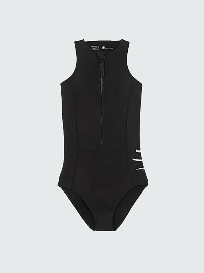 Women Nieuwland 2mm Yulex Swimsuit Black Finisterre Swimwear and Bikinis