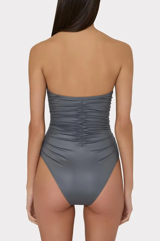 Women One Piece Swimsuits Milly Ragatta One Piece Grey Women One Piece Swimsuits Milly Ragatta One Piece Grey