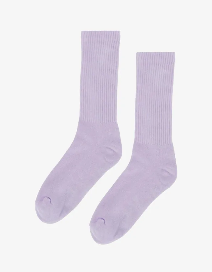 Women Organic Active Sock Soft Lavender Colorful Standard Socks