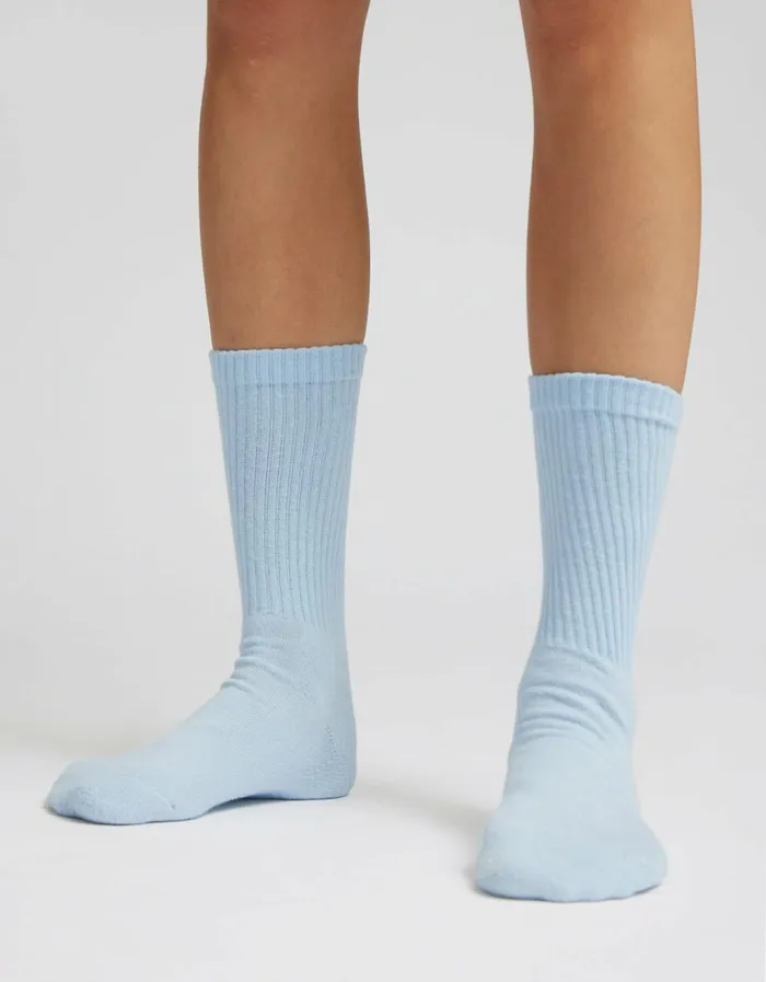 Women Organic Active Sock Soft Lavender Colorful Standard Socks