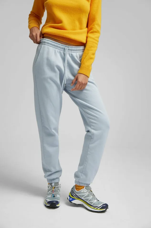 Women Organic Sweatpants Cherry Blossom Colorful Standard Sweatpants