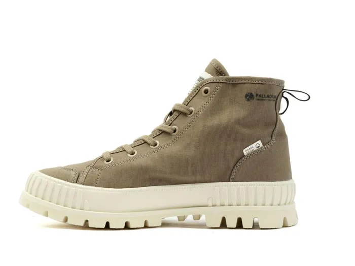 Women PALLASHOCK ORGANIC 2 Dusky Green PALLADIUM Boots Women PALLASHOCK ORGANIC 2 Dusky Green PALLADIUM Boots
