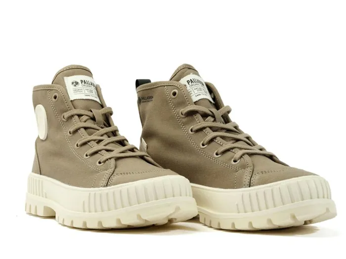 Women PALLASHOCK ORGANIC 2 Dusky Green PALLADIUM Boots Women PALLASHOCK ORGANIC 2 Dusky Green PALLADIUM Boots