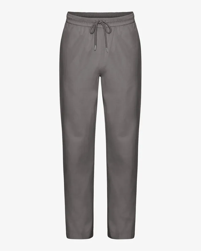 Women Pants Colorfulstandard Organic Twill Pants 8211 Storm Grey