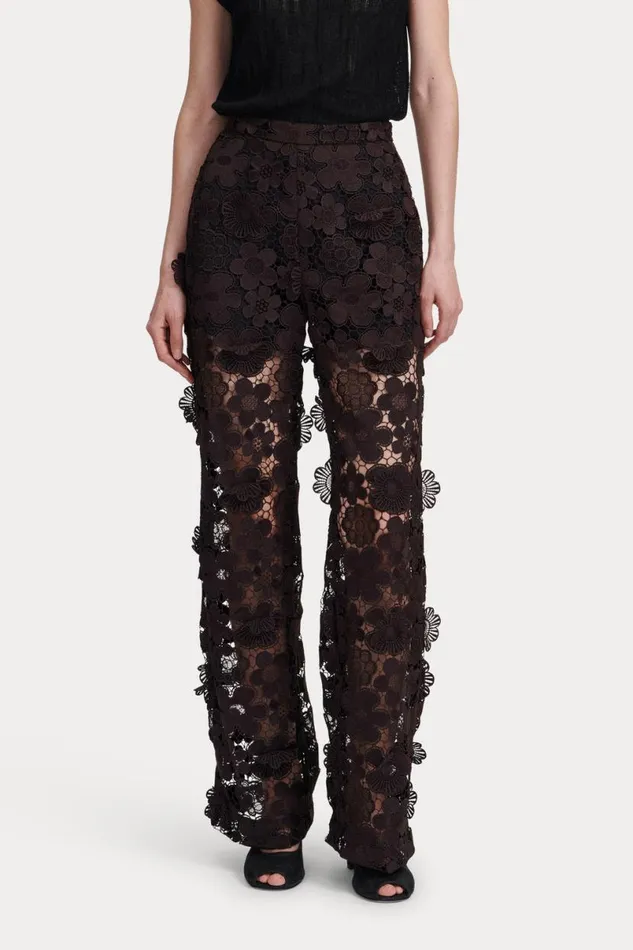 Women Pants Rachel Comey Peaton Pant Dark Brown Women Pants Rachel Comey Peaton Pant Dark Brown