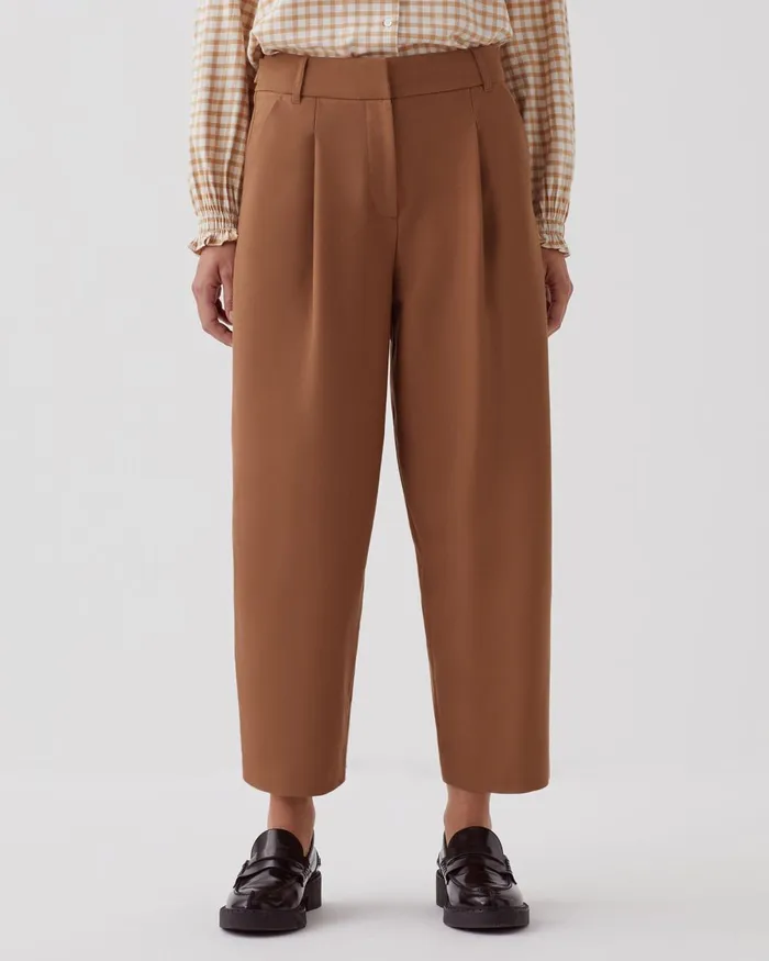 Women Peggy 8211 Carrot Trousers Toasted Coconut Comptoir Des Cotonniers Trousers Women Peggy 8211 Carrot Trousers Toasted Coconut Comptoir Des Cotonniers Trousers